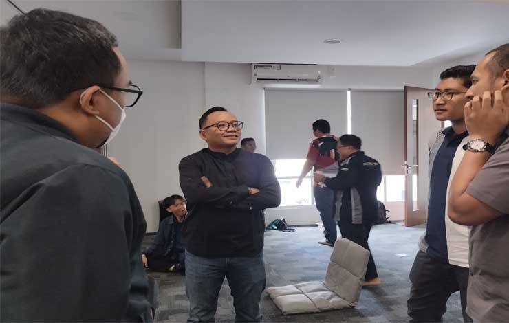 Kepala Otoritas Jasa Keuangan atau OJK Provinsi Kalimantan Tengah, Otto Fitriandy.(FOTO: TESTI PRISCILLA)