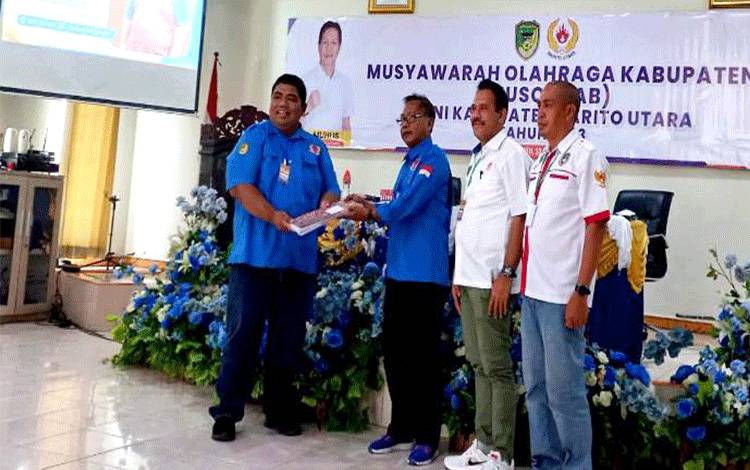Dedy Suryana Pimpin KONI Barito Utara Masa Bakti 2023-2027