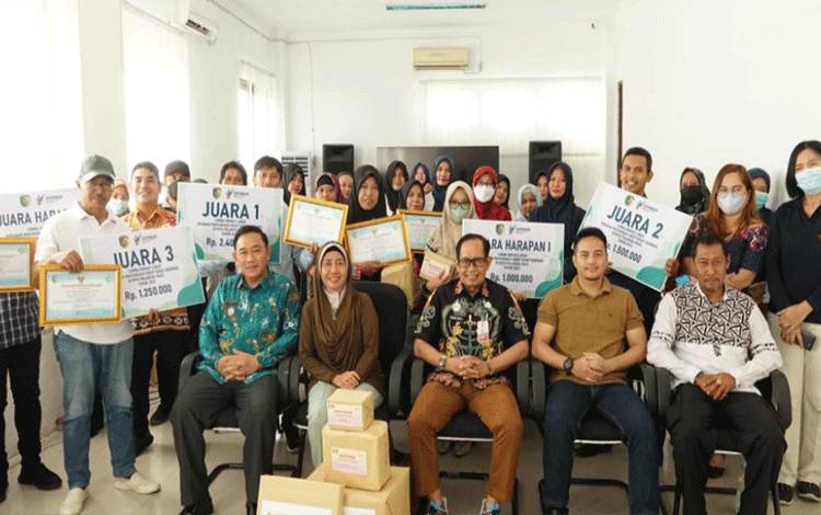 Lima Kelurahan di Palangka Raya Juara Lomba Inovasi Germas