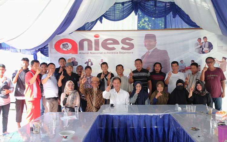 Simpul Relawan ANIES di Kobar Siap jadi Saksi AMIN dalam Pilpres 2024, Gratis!