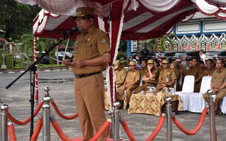 Awali 2024, Pemkab Kapuas Gelar Apel Besar