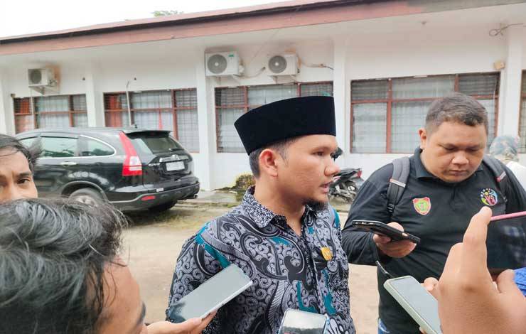 Ketua KPU Palangka Raya Joko Anggoro (Foto : Pathur)