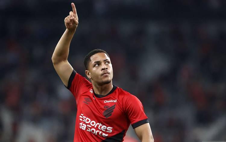 Vitor Roque. (Photo by albari rosa / AFP) (AFP/ALBARI ROSA)