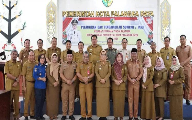 Pj Wali Kota Palangka Raya Dorong Sinergi Pejabat Capai Target Kerja 2024