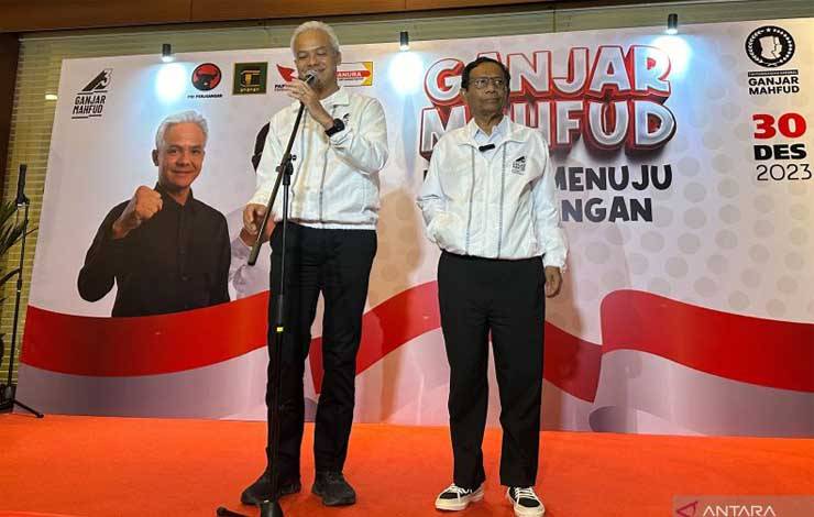 SMRC: Ganjar-Mahfud Berpeluang Lolos Putaran Kedua