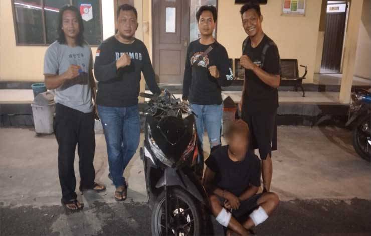 2 Peluru Bersarang di Kaki Pelaku Curanmor di Kapuas