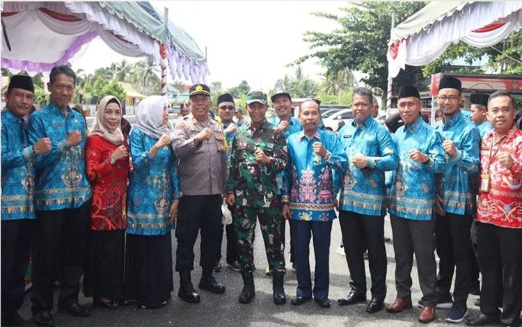 Dandim Hadiri Pelantikan DPC PATRI dan Gebyar UMKM