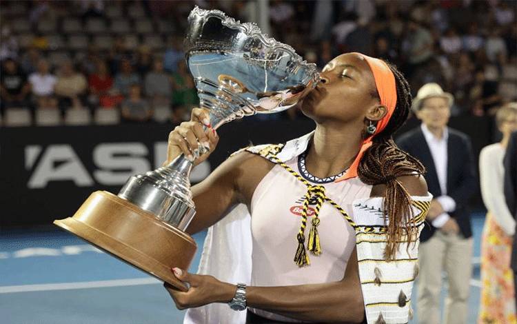 Gauff Lanjutkan Penampilan Kuatnya ke Semifinal Auckland