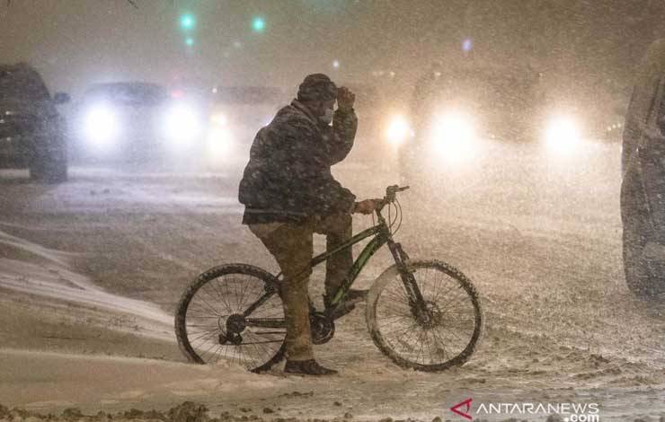 Eropa Membeku, Finlandia Catat Rekor Suhu -44,3 Derajat Celsius