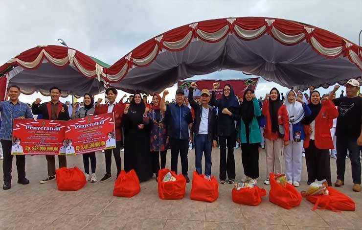 Gubernur Luncurkan Beasiswa Kalteng Berkah dan Salurkan Bansos untuk Mahasiswa di Kotim