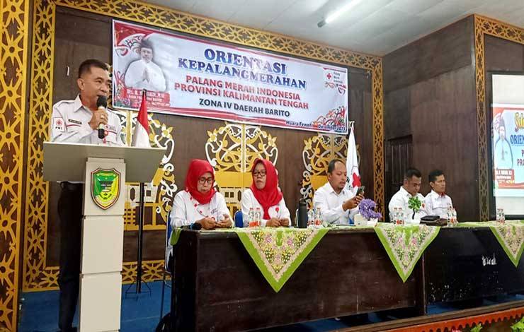 PMI Barito Utara Gelar Orientasi Kepalangmerahan Zona IV DAS Barito
