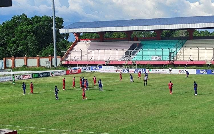 Babak Pertama, Kalteng Putra Tahan Imbang PSCS Cilacap