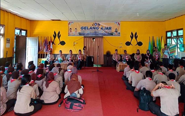 Awali 2024, Kwarcab Pramuka Kapuas Gelar Kegiatan Gelang Ajar