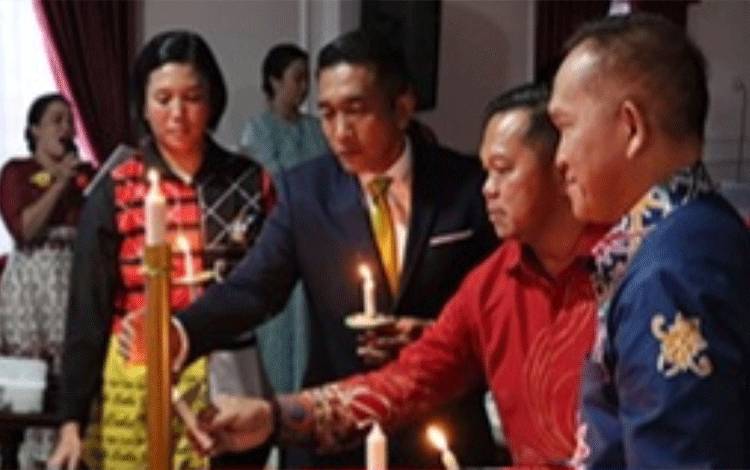 Keluarga Besar Polres Kapuas Gelar Perayaan Natal