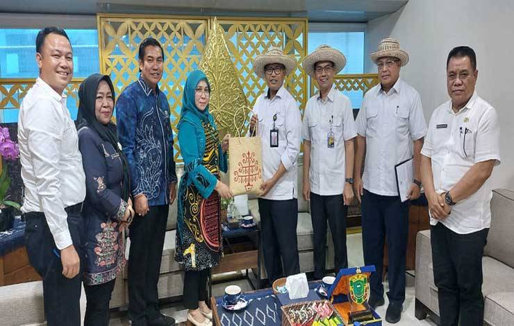 Dinas PUPR Dampingi Pj Bupati Pulang Pisau Kunjungi Kementerian PUPR