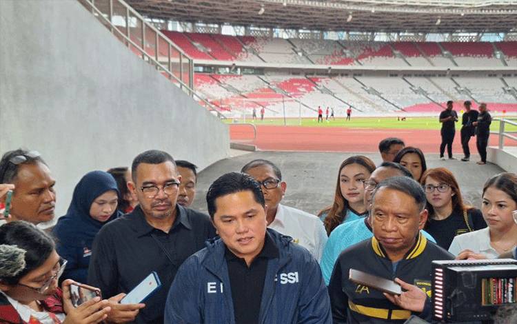 Erick Thohir Adakan Pertemuan dengan Diaspora Marteen Paes