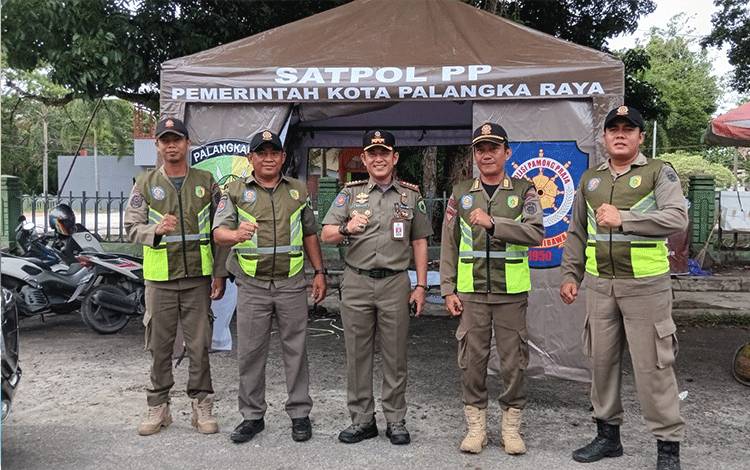 Satpol PP Palangka Raya Dirikan Pos Pengawasan di Kawasan Pendidikan