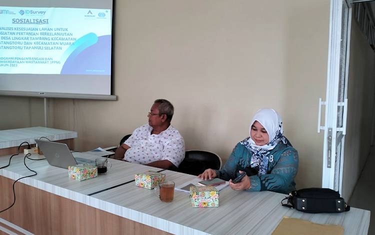 USU Bersama PT Surveyor Indonesia dan PT Agincourt Resources Lakukan Survey Kesesuaian Lahan di 15 Desa Lingkar Tambang