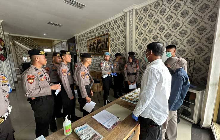 Tes Urine 10 Bintara Remaja Polresta Palangka Raya Negatif Narkoba