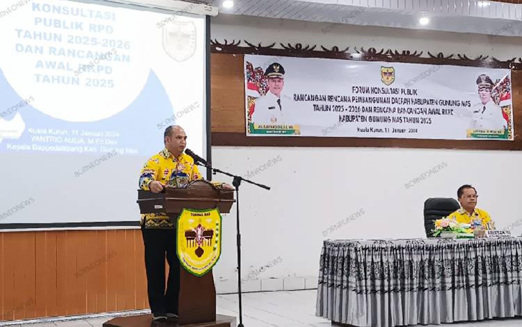 Konsultasi Publik RPD Gunung Mas 2025-2026 untuk Dapatkan Masukan dari Berbagai Pihak