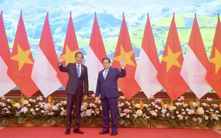 Presiden RI-PM Vietnam Tetapkan Target Baru Perdagangan Bilateral