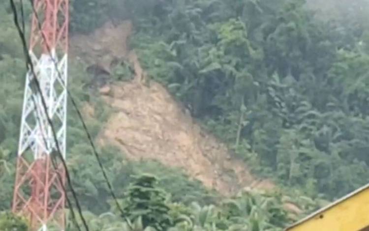 Gunung Jemenang di Natuna Longsor Akibat Diguyur Hujan