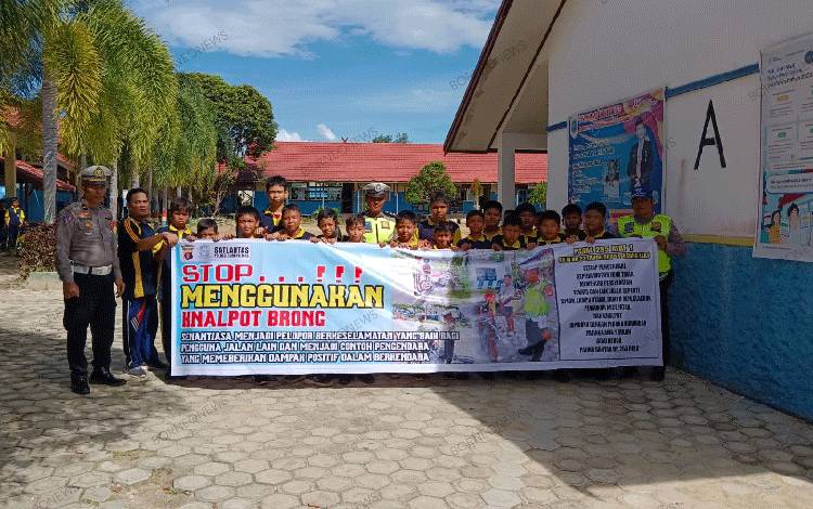 Masyarakat Keluhkan Suara Knalpot Brong, Polres Gunung Mas Lakukan ini