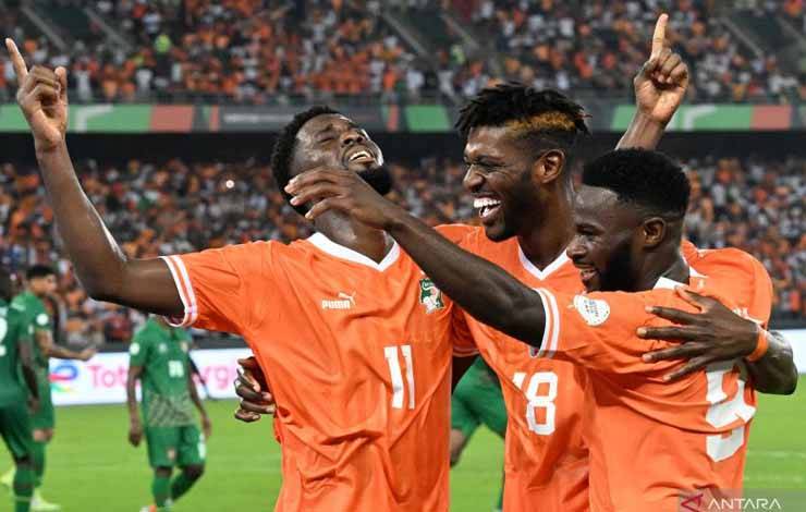 Pantai Gading Buka Piala Afrika dengan Tundukkan Guinea-Bissau 2-0