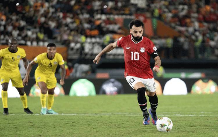 Mohamed Salah Selamatkan Mesir, Ghana Takluk dari Tanjung Verde