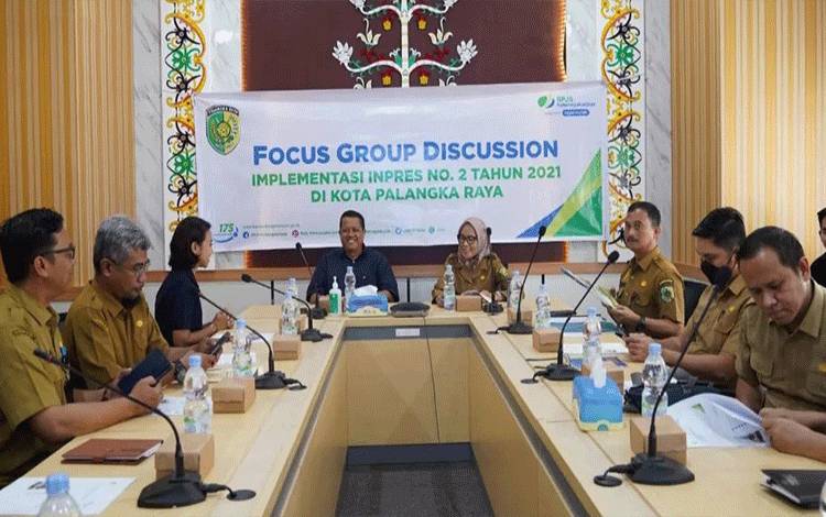 Pemko Palangka Raya Tingkatkan Cakupan BPJS Ketenagakerjaan