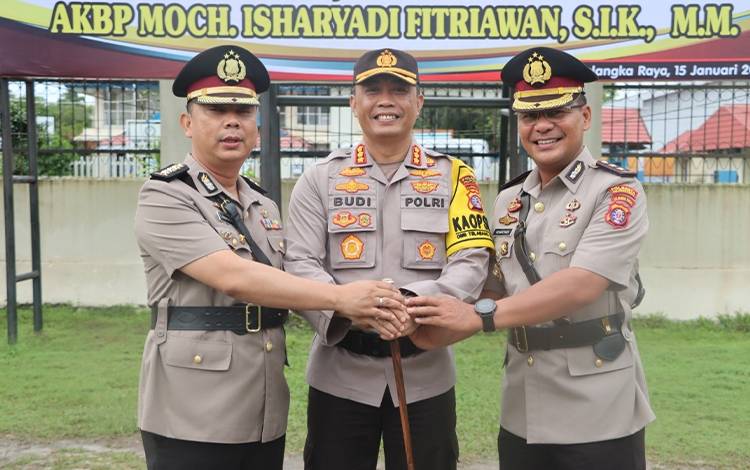 Wakapolresta Palangka Raya Resmi Berganti
