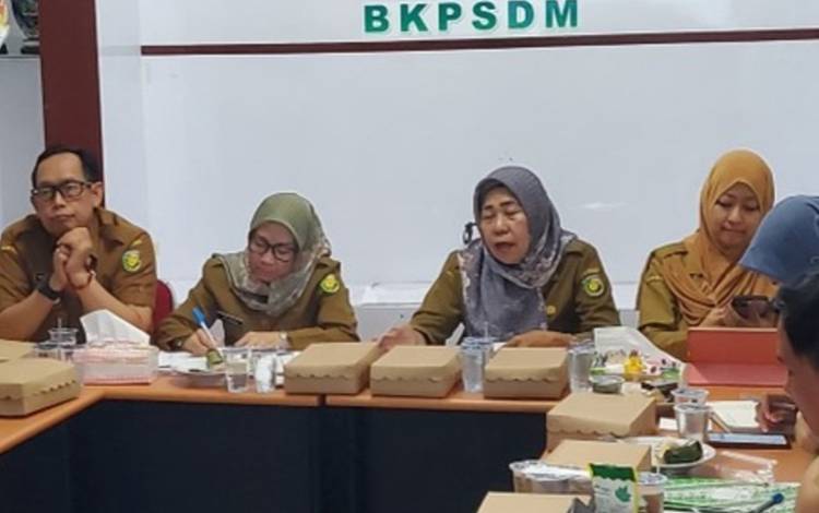 Pemko Palangka Raya Gelar Rapat Bahas Penerapan Sistem E-Kinerja BKN Terintegrasi