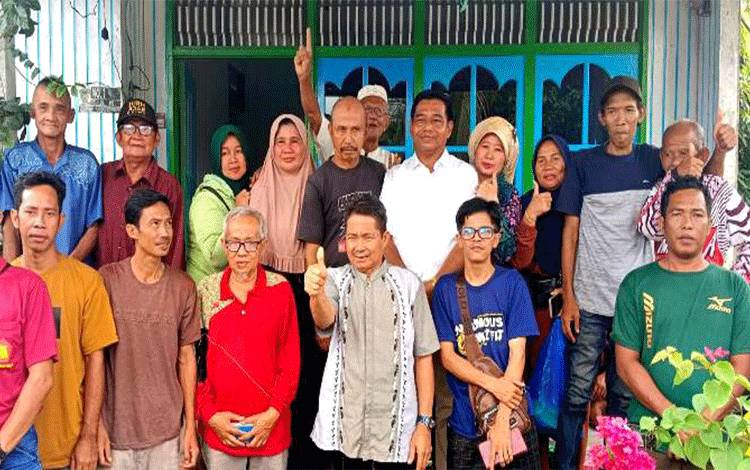 Anggota Dewan ini Temui Konstituen di Dapil I Teweh Tengah