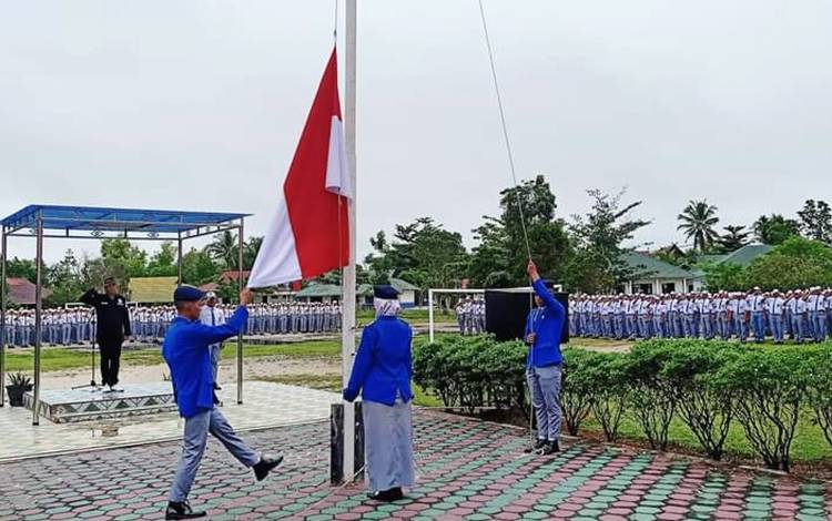 Siswa SMAN 5 Palangka Raya Diingatkan Bijak Bermedia Sosial