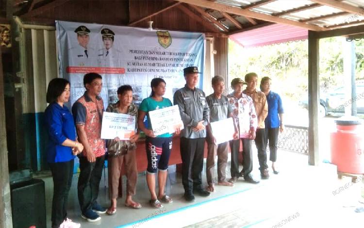Puluhan Rumah Tidak Layak Huni di Gunung Mas Akan Dapat Bantuan Perbaikan