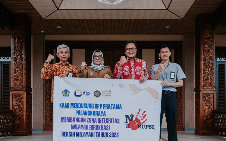 Pj Wali Kota Palangka Raya Dukung KPP Pratama Bangun WBBM