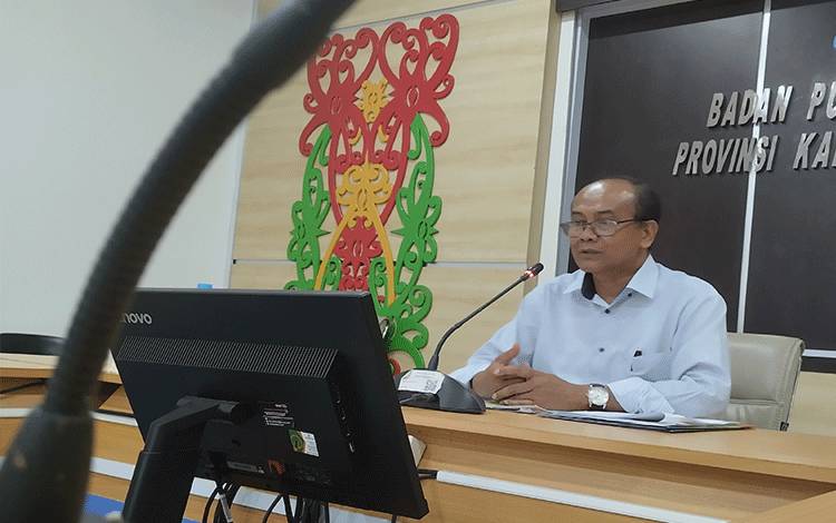 Kepala Badan Pusat Statistik atau BPS Provinsi Kalimantan Tengah, Eko Marsoro. (FOTO: TESTI PRISCILLA)