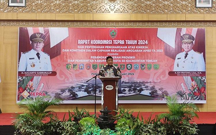 Wagub Kalteng Instruksikan Percepatan Serapan Anggaran 2024