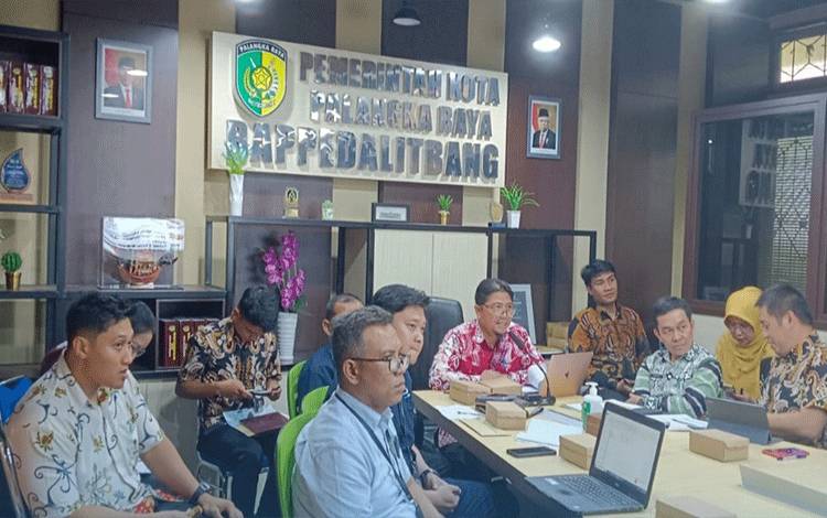Rakor dan pemetaan KPM penyaluran CPP Beras di Palangka Raya. (FOTO: HUMAS)?