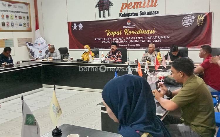 KPU Sukamara Harapkan Semua Elemen Wujudkan Pemilu 2024 Aman dan Damai