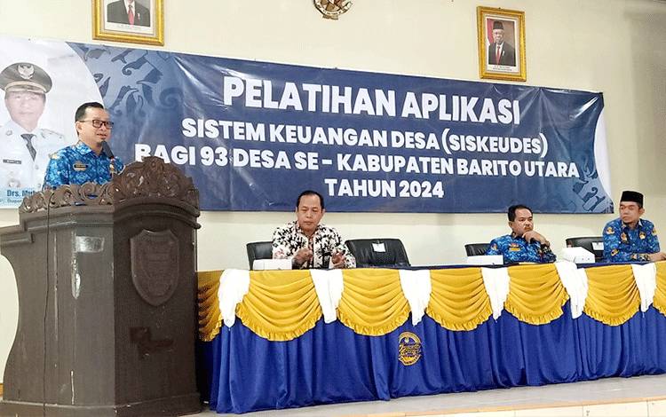93 Desa di Barut Ikuti Bimtek Peningkatan Kapasitas Aparatur Desa dalam Pengelolaan Keuangan
