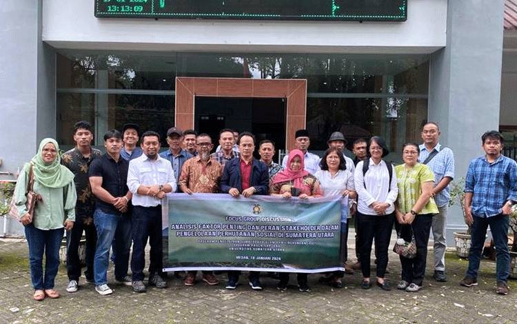 FGD Peran Parapihak dalam Pengelolaan Perhutanan Sosial jadi Platform Dialog Terbuka