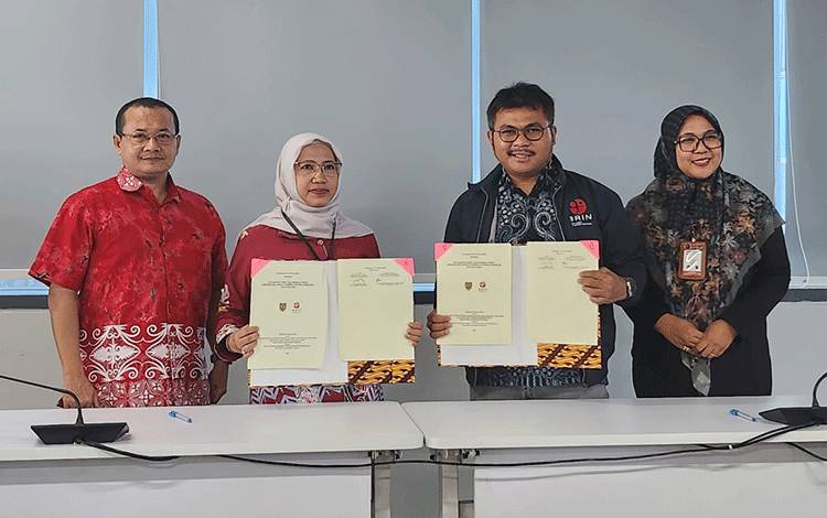 Dinas TPHP Kalteng Gandeng BRIN Riset Sustainable Smart Greenhouse