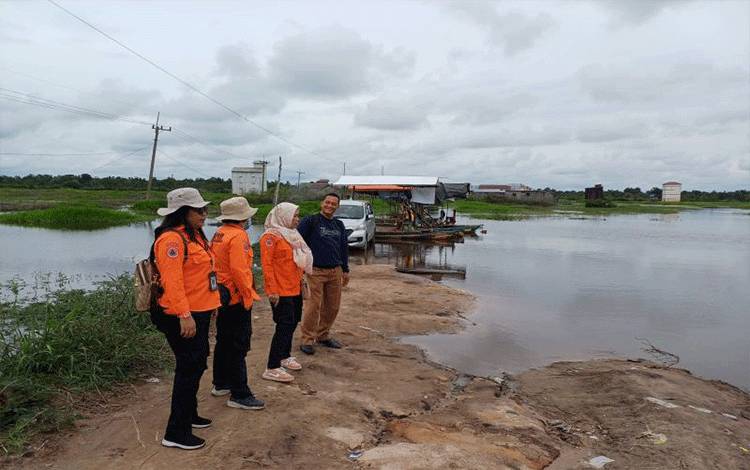 Sejumlah Pemukiman di Palangka Raya Kena Banjir Luapan Sungai Kahayan