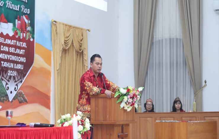 Ketua PDUD-TB Kota Palangka Raya, Yusup Roni Hunjun Huke. (FOTO: HENDRI)?