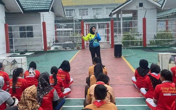 Warga Binaan Lapas Perempuan Palangka Raya Ikuti Pembinaan Kemandirian