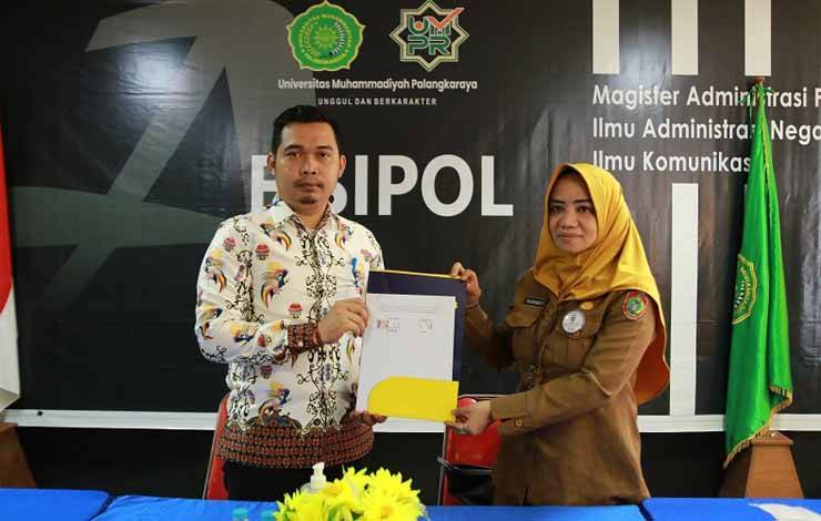 BPSDM Kalteng dan Universitas Muhammadiyah MoU Peningkatan SDM dan Pendidikan