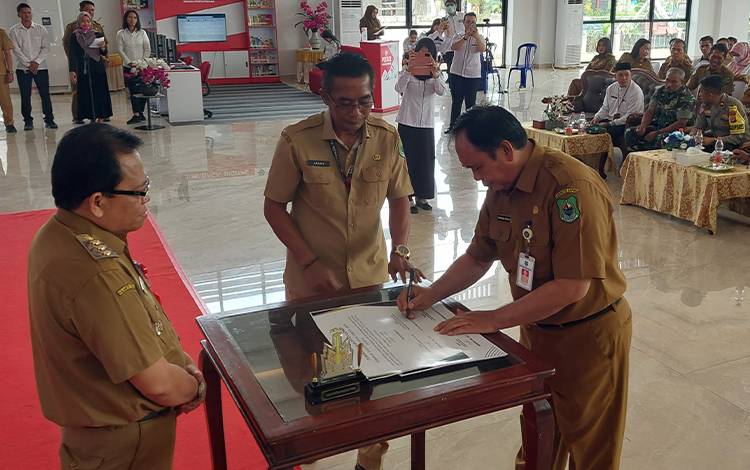 Pemkab Kapuas Komitmen Dukung Gerakan Nasional Sadar Tertib Arsip
