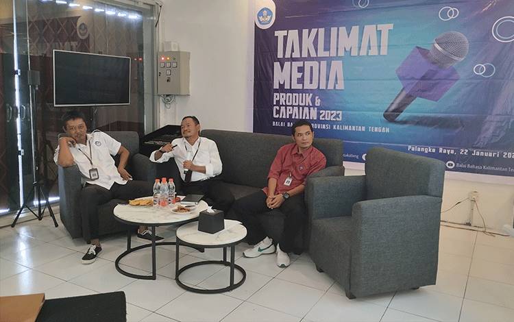 Taklimat Media mengenai produk dan capaian sepanjang tahun 2023 pada Senin, 22 Januari 2024. (FOTO: TESTI PRISCILLA)