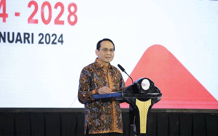 Peluncuran Roadmap Pengembangan dan Penguatan PMV periode 2024-2028 digelar di Jakarta pada Selasa, 23 Januari 2024.(FOTO: Dokumentasi OJK Kalteng untuk Borneonews)